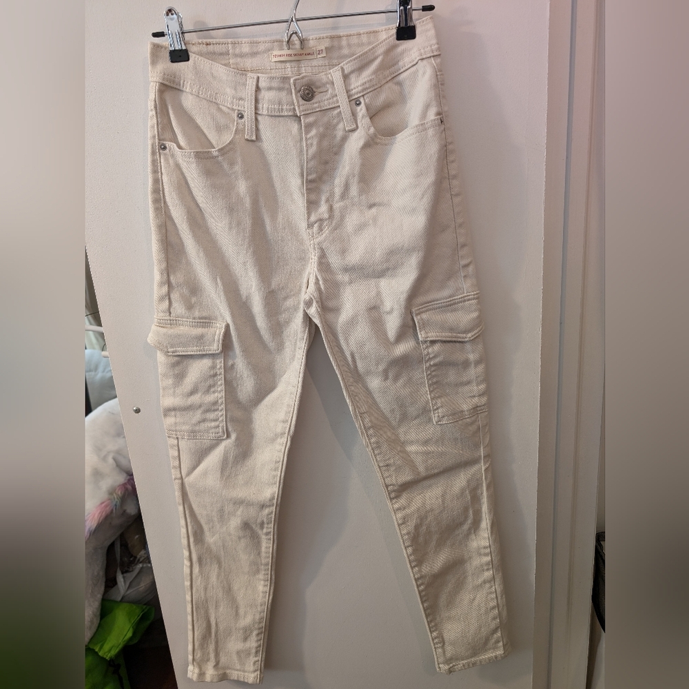 Levi's 721 High Rise Skinny Ankle jeans